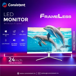 Consistent LED Monitor Frameless (CTM2400 series)