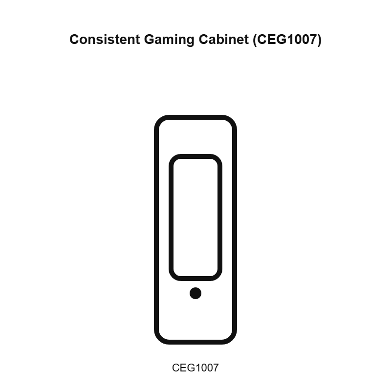 Consistent Gaming Cabinet (CEG1007)