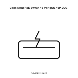 Consistent PoE Switch 16 Port (CG-16P-2UG-2S)