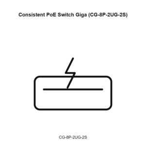 Consistent PoE Switch Giga (CG-8P-2UG-2S)