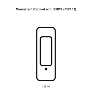 Consistent Cabinet with SMPS (CIE101)