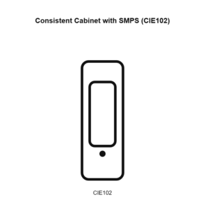 Consistent Cabinet with SMPS (CIE102)