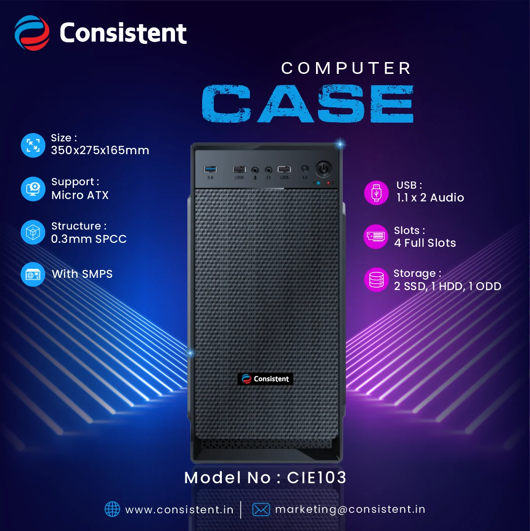 Consistent Cabinet with SMPS (CIE103)