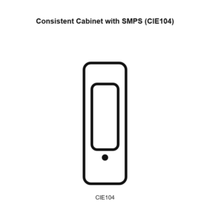 Consistent Cabinet with SMPS (CIE104)