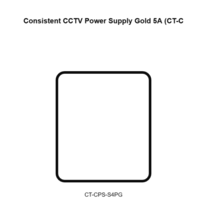 Consistent CCTV Power Supply Gold 5A (CT-CPS-S4PG)