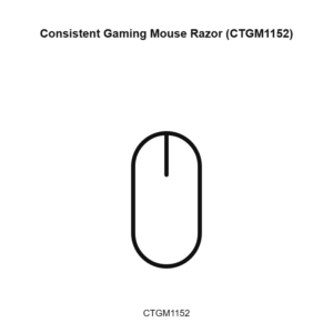 Consistent Gaming Mouse Razor (CTGM1152)