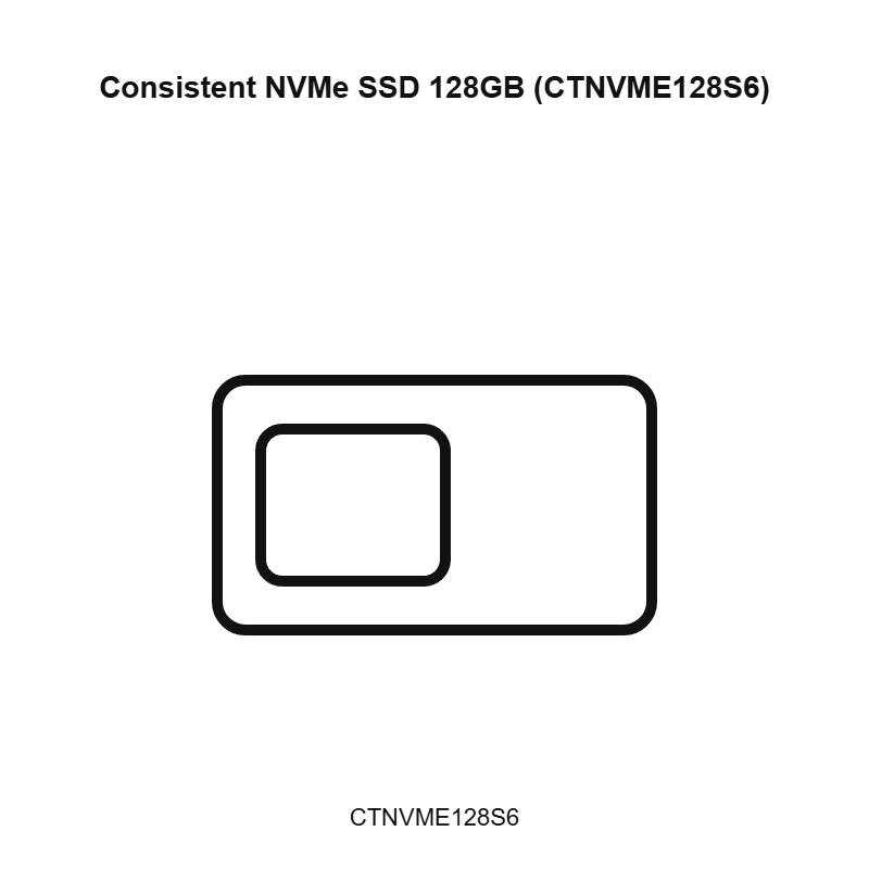Consistent NVMe SSD 128GB (CTNVME128S6)