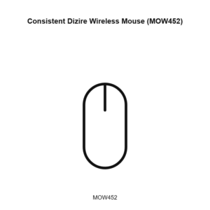 Consistent Dizire Wireless Mouse (MOW452)