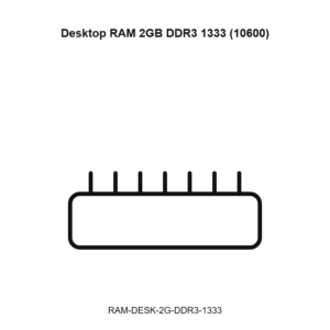 Desktop RAM 2GB DDR3 1333 (10600)