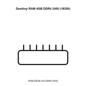 Desktop RAM 4GB DDR4 2400 (19200)