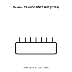 Desktop RAM 8GB DDR3 1600 (12800)