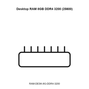 Desktop RAM 8GB DDR4 3200 (25600)