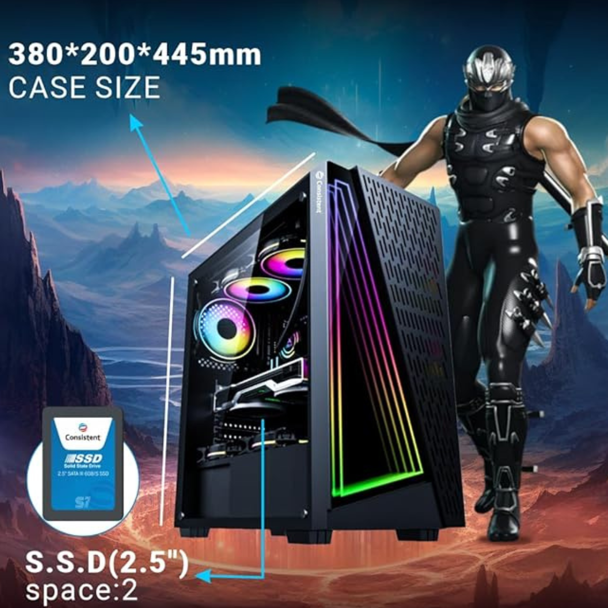 Consistent Gaming Cabinet (CIG2011) - Image 3