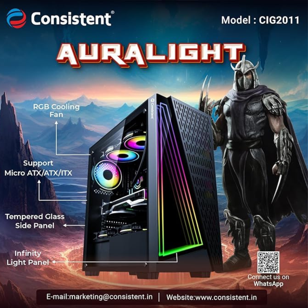 Consistent Gaming Cabinet (CIG2011) - Image 5