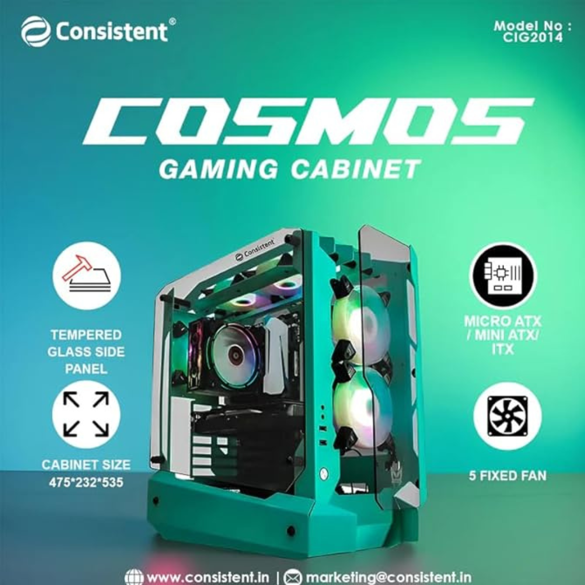 Consistent Gaming Cabinet (CIG2014) - Image 5