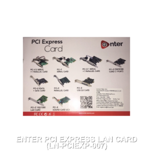 ENTER PCI EXPRESS LAN CARD (LN-PCIEXP-007)