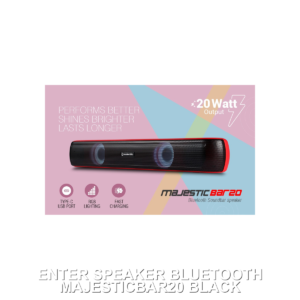 ENTER SPEAKER BLUETOOTH MAJESTICBAR20 BLACK