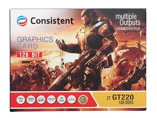 Consistent Graphics Card 1GB DDR3 (CTGT2201GD3) - Image 4