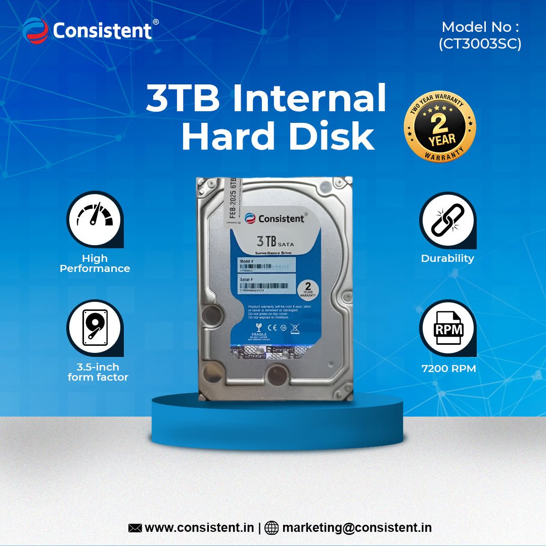 Consistent HDD 3TB (CT3003SC)