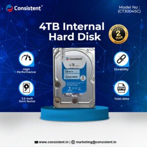 Consistent HDD 4TB (CT3004SC)