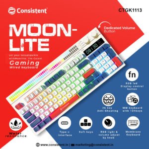 Consistent Gaming Keyboard Moonlite (CTG1113)