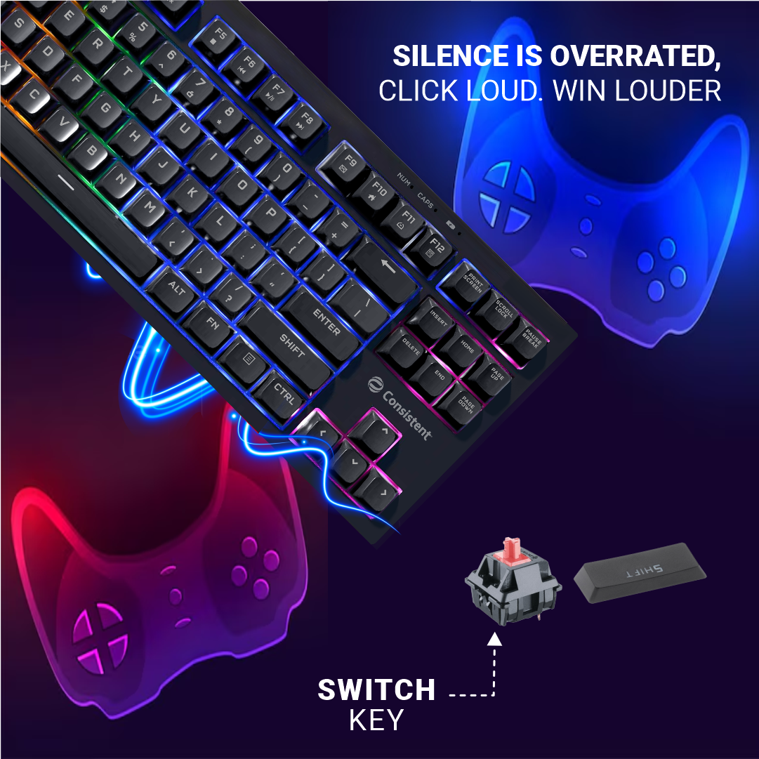 Consistent Gaming Keyboard Paradox (CTGK1112) - Image 5