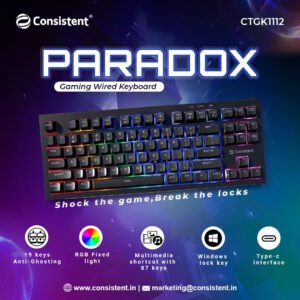 Consistent Gaming Keyboard Paradox (CTGK1112)