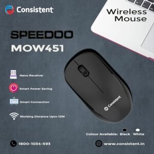 Consistent Wireless Mouse Speedoc (MOW451)