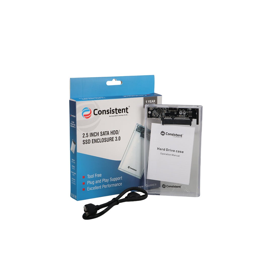 2.5-inch USB 3.0 Transparent Drive Enclosure - Image 2