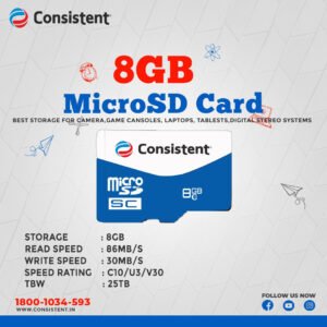 Consistent Micro SD Card 128GB (CTM10128)