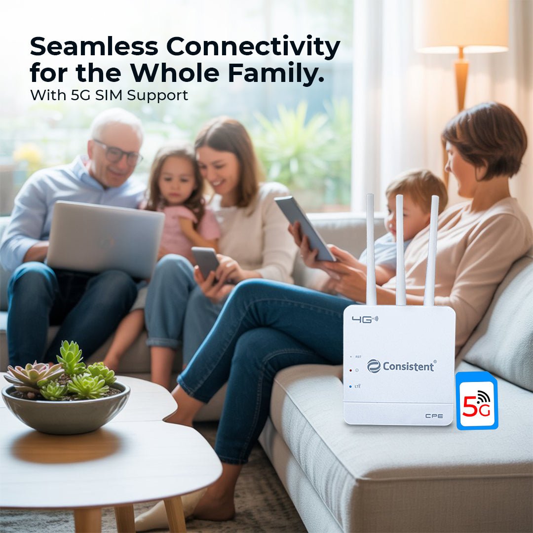 Consistent 4G WiFi Router Velox (CT-V4GR-TAW6) - Image 3
