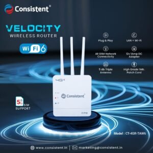 Consistent 4G WiFi Router Velox (CT-V4GR-TAW6)
