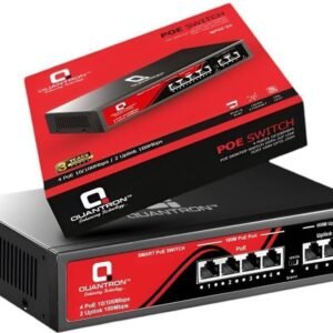 QUANTRON POE SWITCH POE-QPOE04 4+2