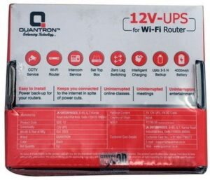 QUANTRON UPS ROUTER QDC-12V