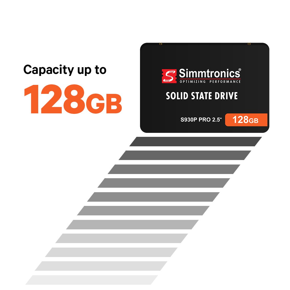 Simmtronics 2.5 SATA 128GB SSD (S930P)
