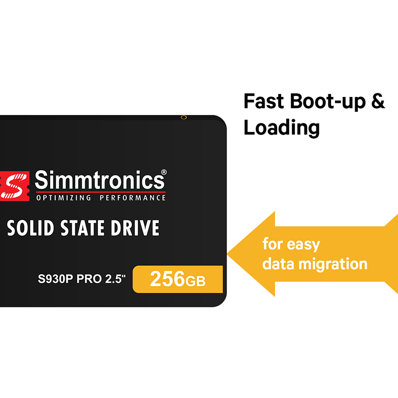 Simmtronics 2.5 SATA 256GB SSD (S930P) - Image 5