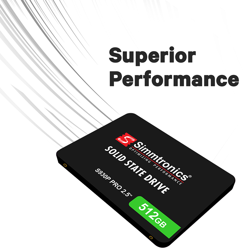 Simmtronics 2.5 SATA 512GB SSD (S930P) - Image 4