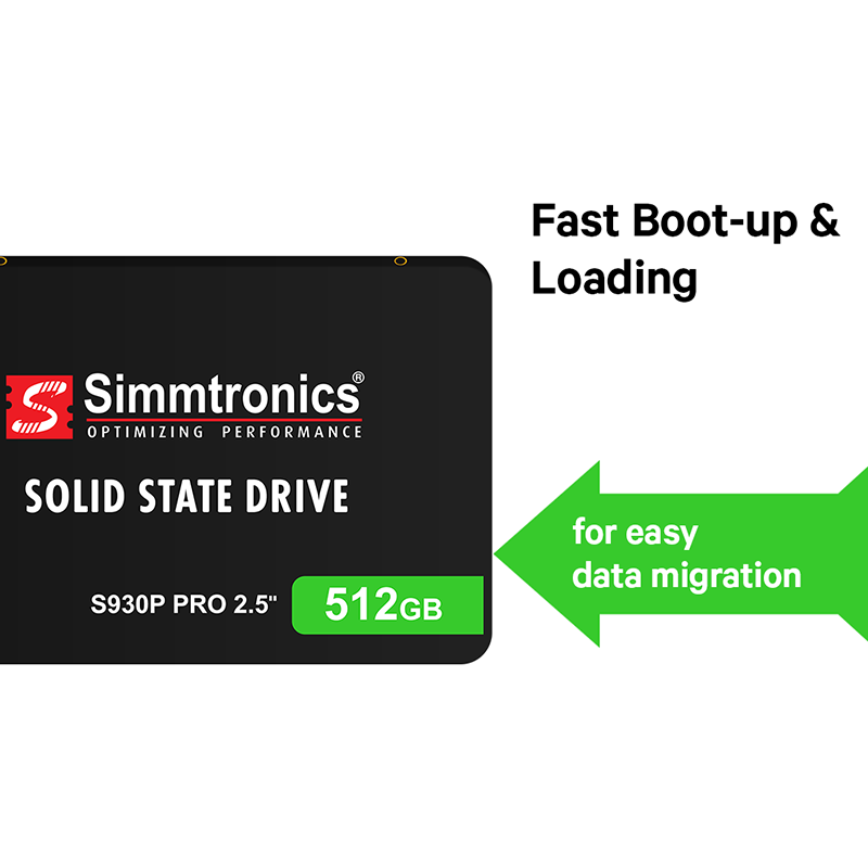 Simmtronics 2.5 SATA 512GB SSD (S930P) - Image 5
