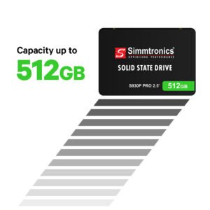 Simmtronics 2.5 SATA 512GB SSD (S930P)