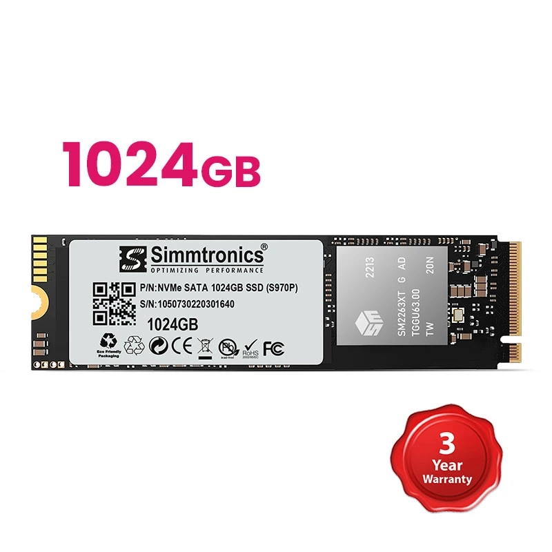 Simmtronics NVMe 1024GB SSD (S970P) - Image 2