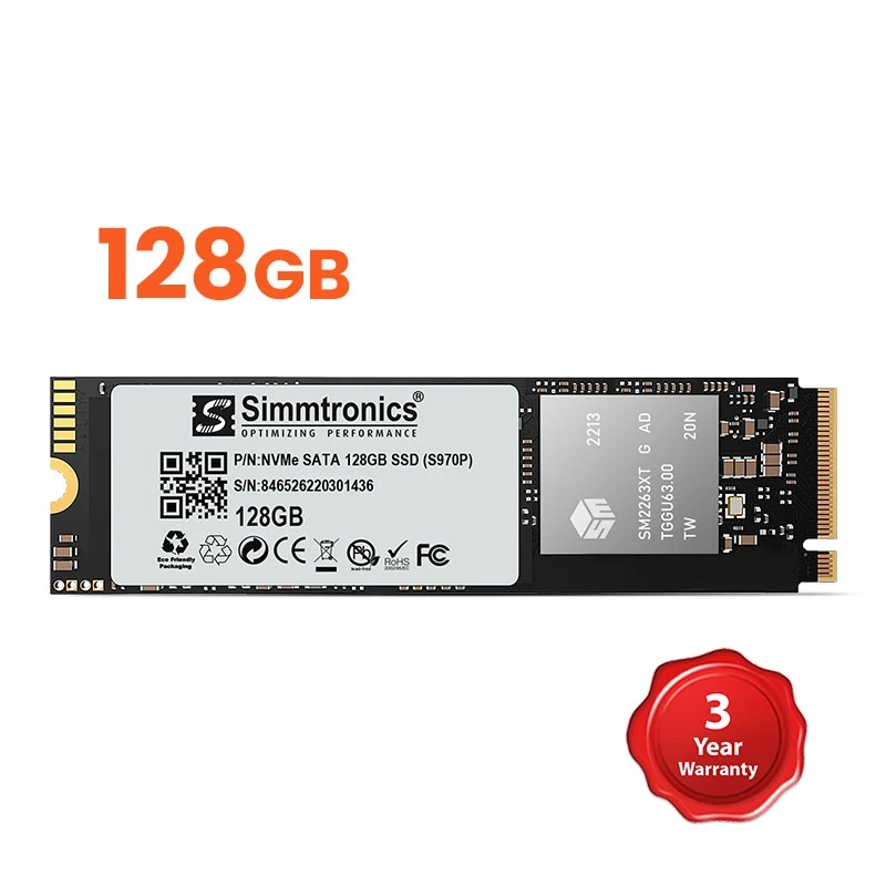 Simmtronics NVMe 128GB SSD (S970P) - Image 2