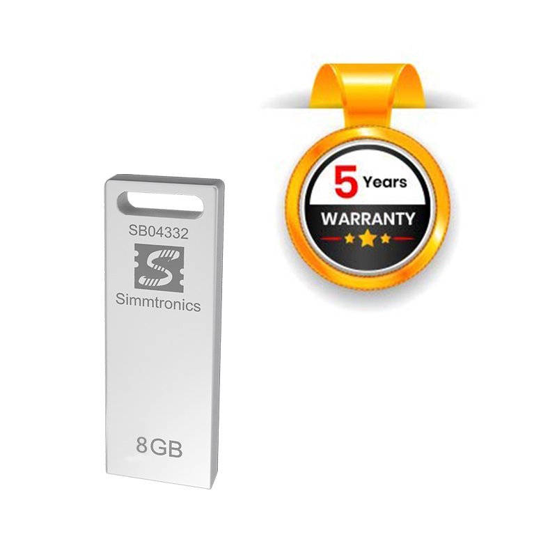 Simmtronics Pendrive USB 2.0 Metal 8GB - Image 2