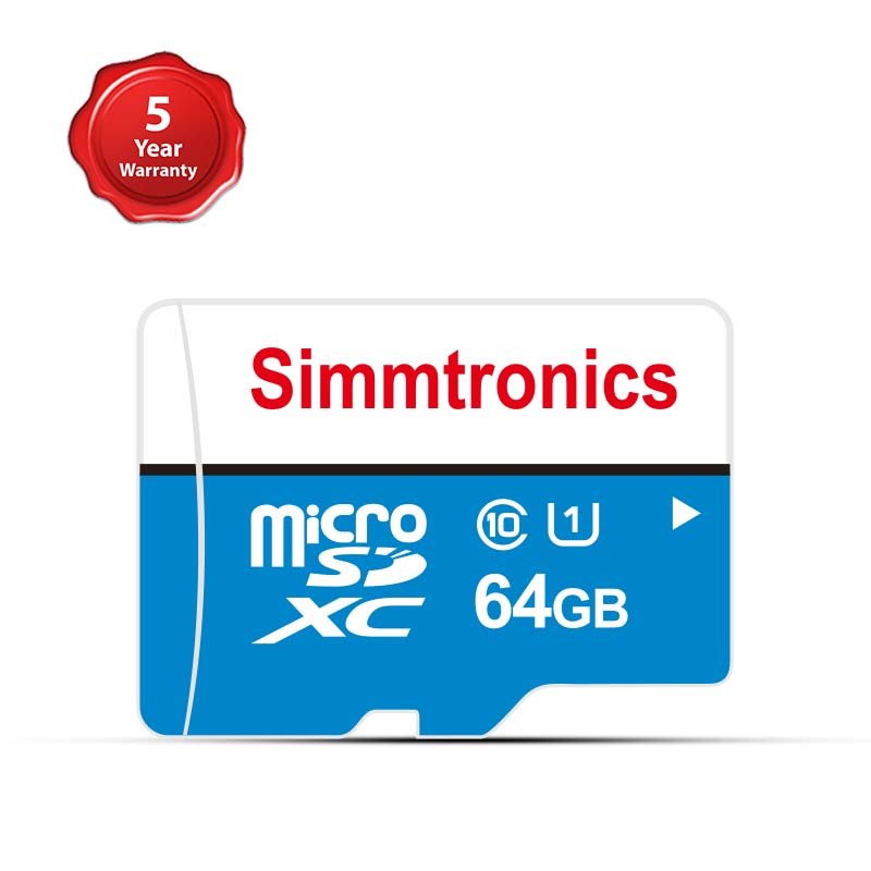 Simmtronics SD Memory Card XC1 U3 64GB - Image 2