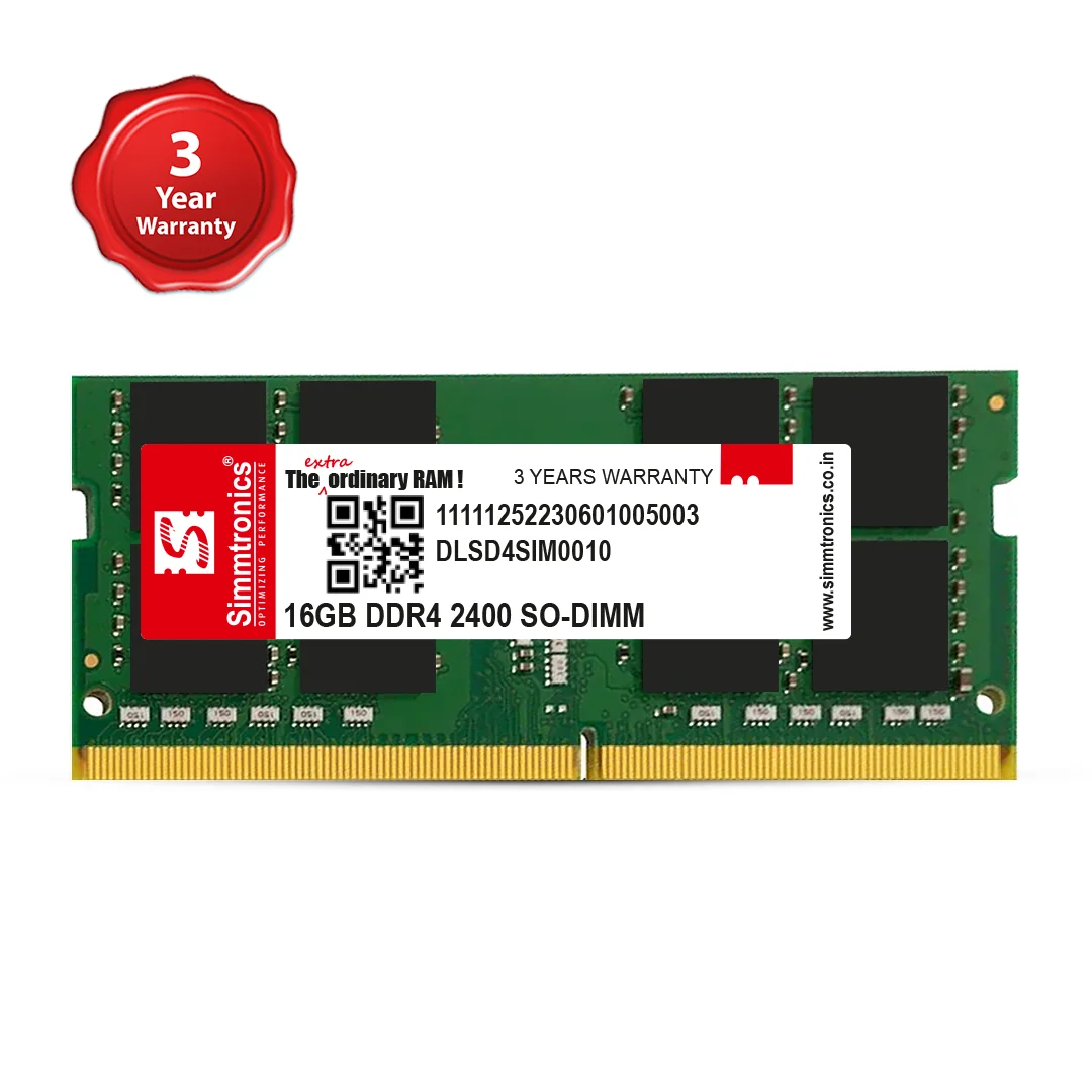 Simmtronics SO-DIMM RAM 16GB DDR4 2400MHz (Laptop) - Image 2