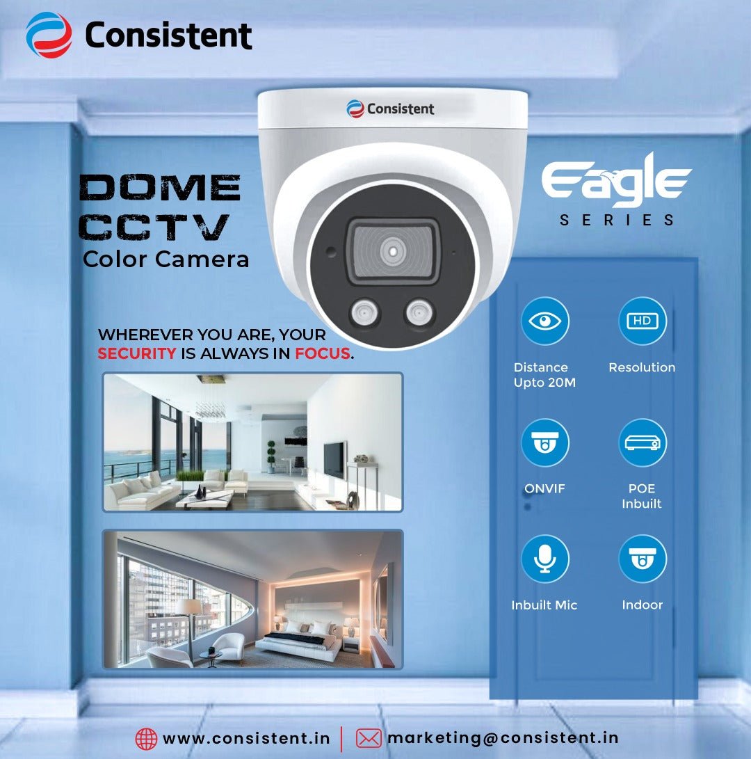 Consistent Eagle Dome Camera 4MP (CT-CM-IDW4MPE)