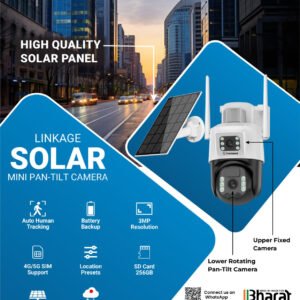 Consistent Solar Linkage Camera 3MP+3MP (CM-6MLPTH)