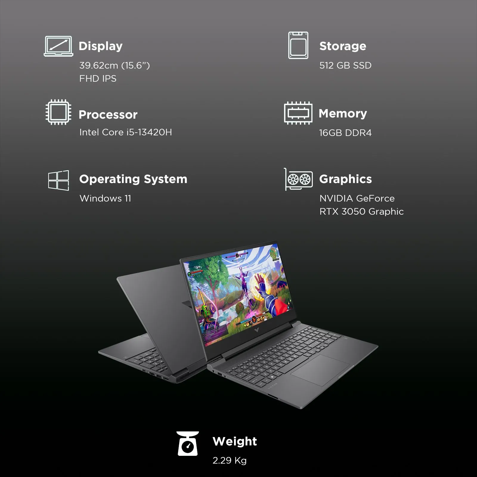 NB PC VICTUS 15-Fa2700TX - HP - Image 3