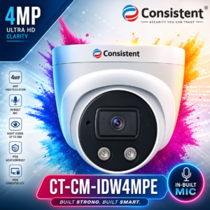 Consistent Warm Dome Camera 4MP (CTCMIDW4MP)
