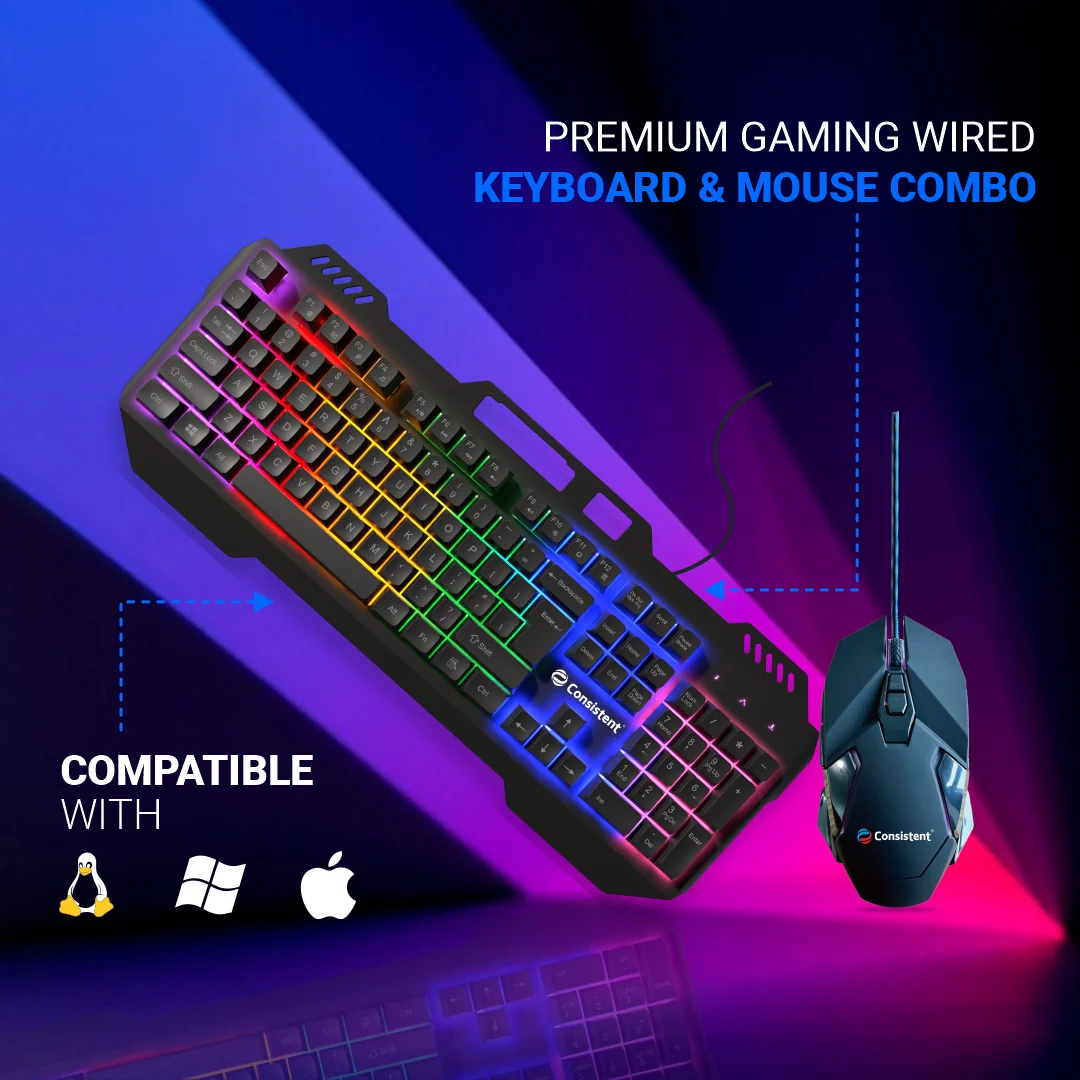 Consistent Keyboard Mouse Combo Blackpanther (CTGC1150) - Image 3