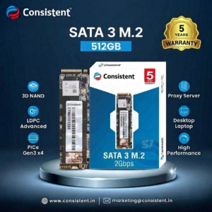Consistent M.2 SSD 512GB (CTM2S512S6)